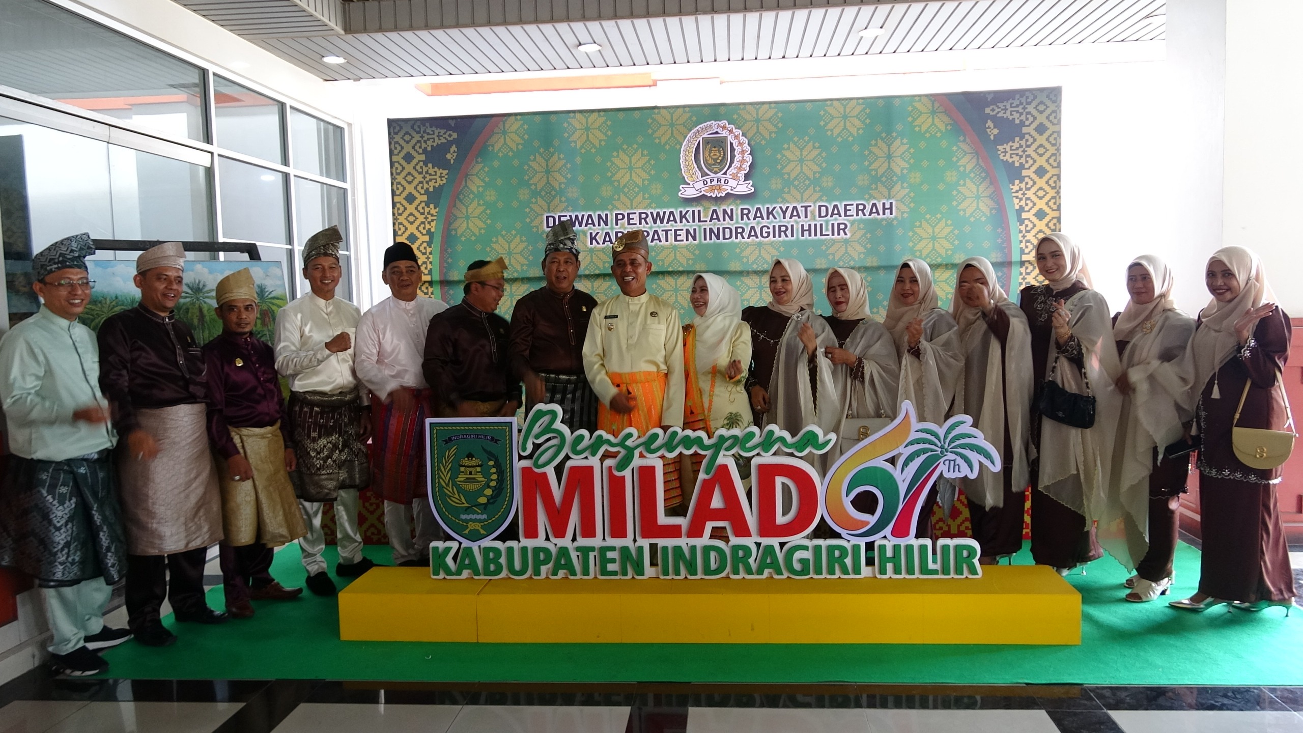 Ketua DPRD Inhil Ajak Masyarakat Jaga Marwah Daerah pada Milad ke-61