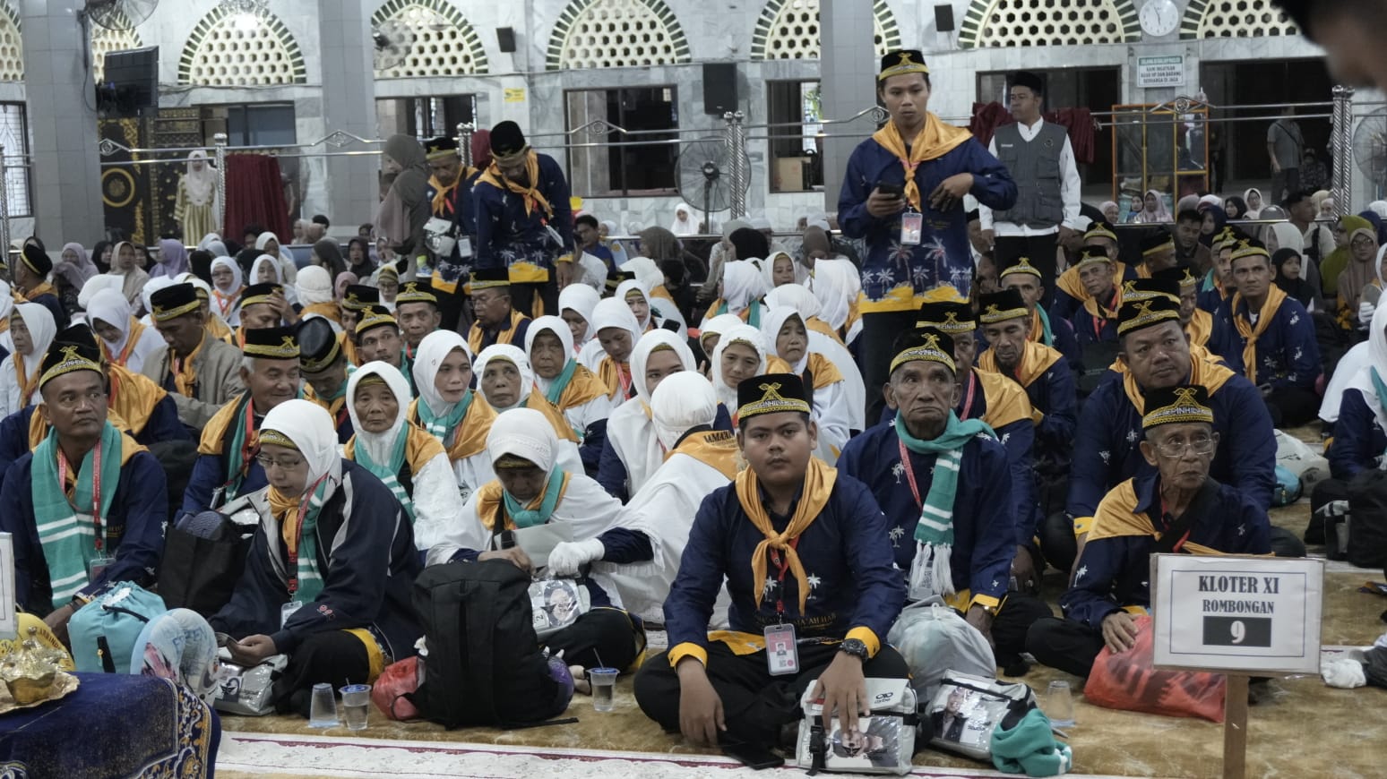 Wabup Lepas Keberangkatan Jamaah Haji Kloter 11, Doa dan Harapan Mengiringi dari Tanah Inhil