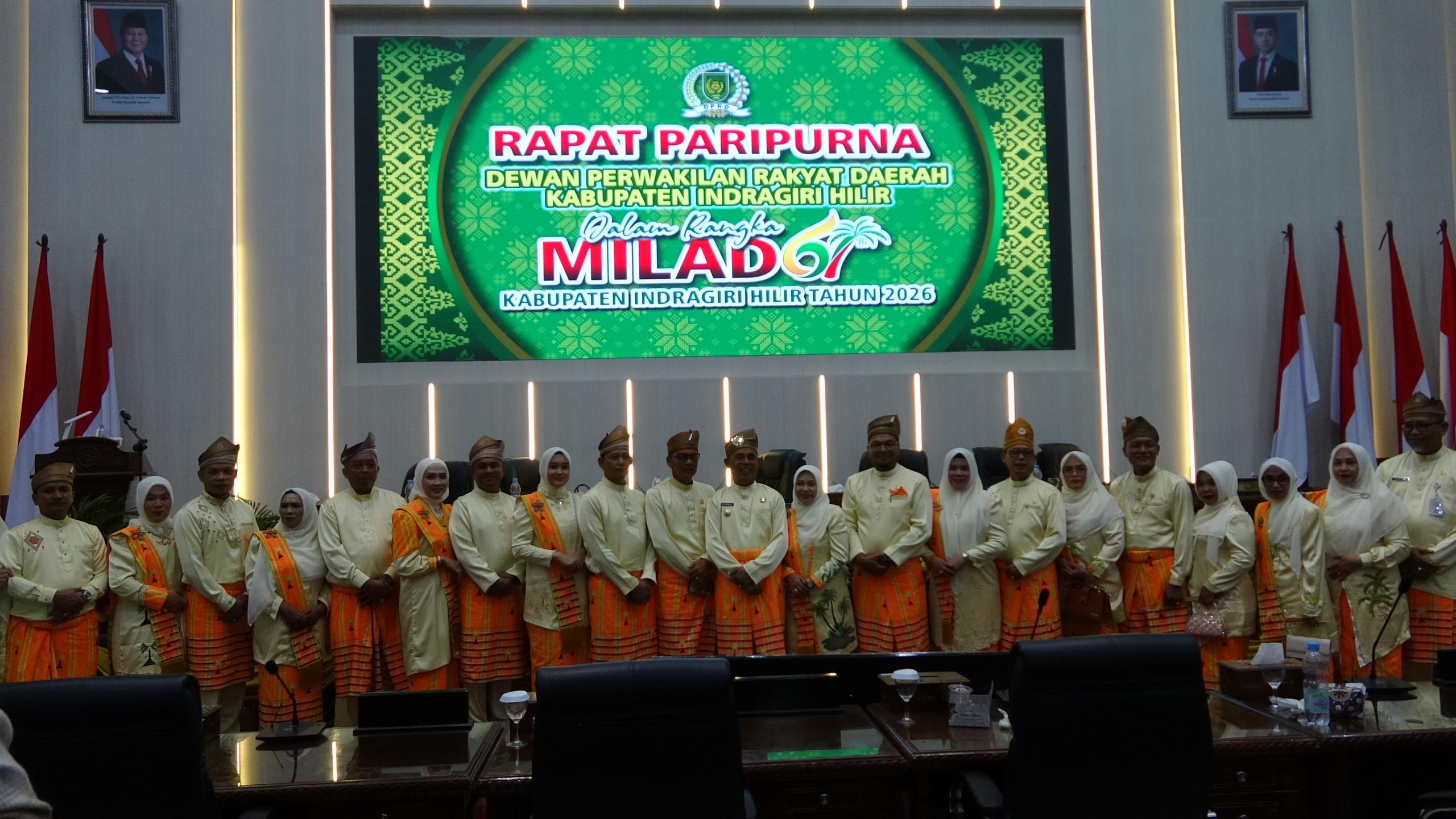 Ketua DPRD Inhil Ajak Masyarakat Jaga Marwah Daerah pada Milad ke-61